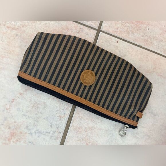 Fendi Perfume COSMETIC CASE storage purse clutch handbag mini bag y2k vintage - Picture 1 of 6